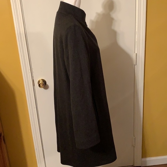 Fleurette Stand Collar Wool Coat 12 - Picture 3 of 9